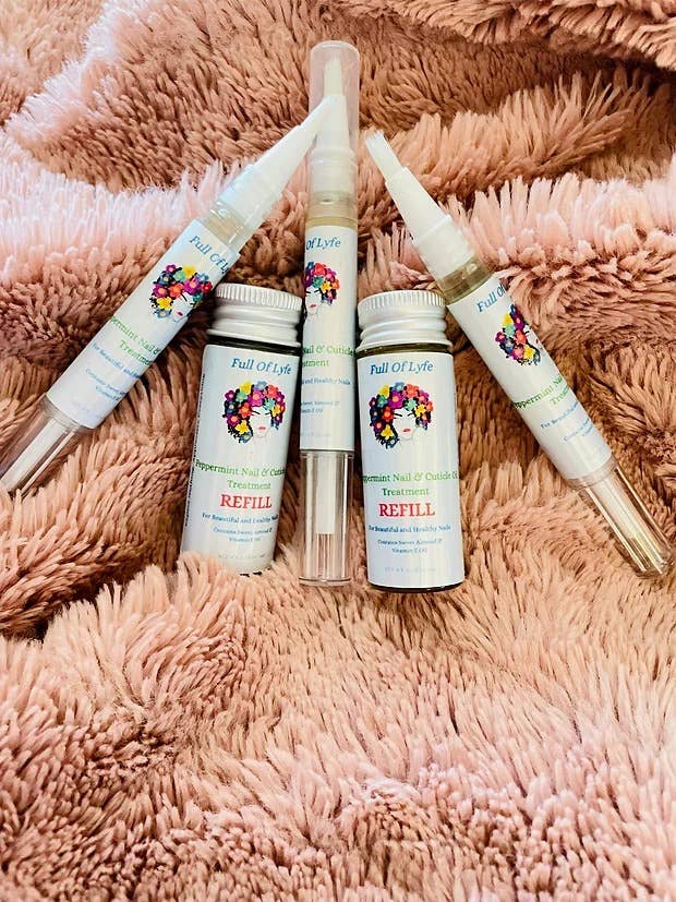Peppermint Nail & Cuticle Oil Treatment for wholesale by Full Of Lyfe