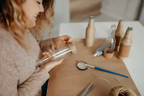 Hemptique - Wholesale DIY Craft Kit - Egyptian Flax Linen Spring Twine Eco Friendly Multi-Purpose5