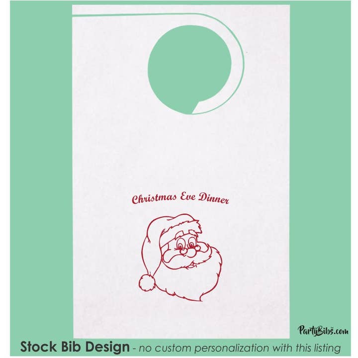 Lager Party Haklappar - Julafton haklappar med 10 för wholesale av Party Bibs