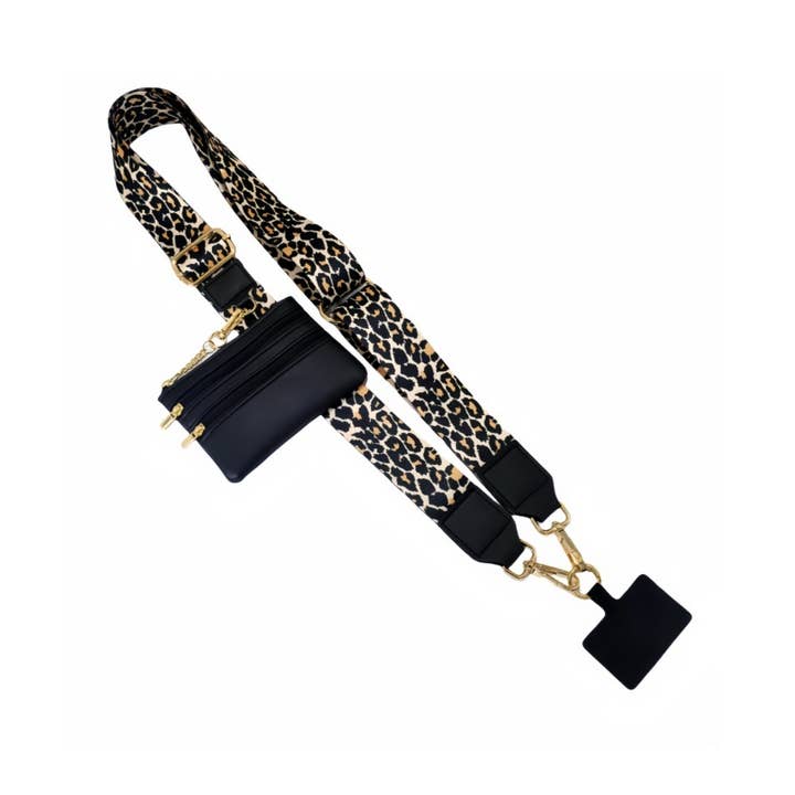 DESHENG ENTERPRISE - Wholesale Bag Strap - Women's - HANDBAG STRAP WITH ZIPPER POUCH PHONE HOLDER WRISTBAND