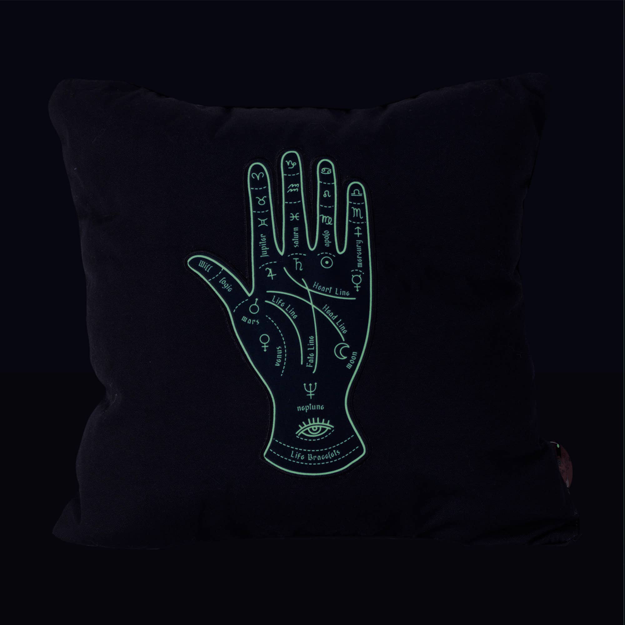 Helio Ferretti - Wholesale Throw/Decorative Pillow - MYSTIC PALMISTRY CUSHION HF1