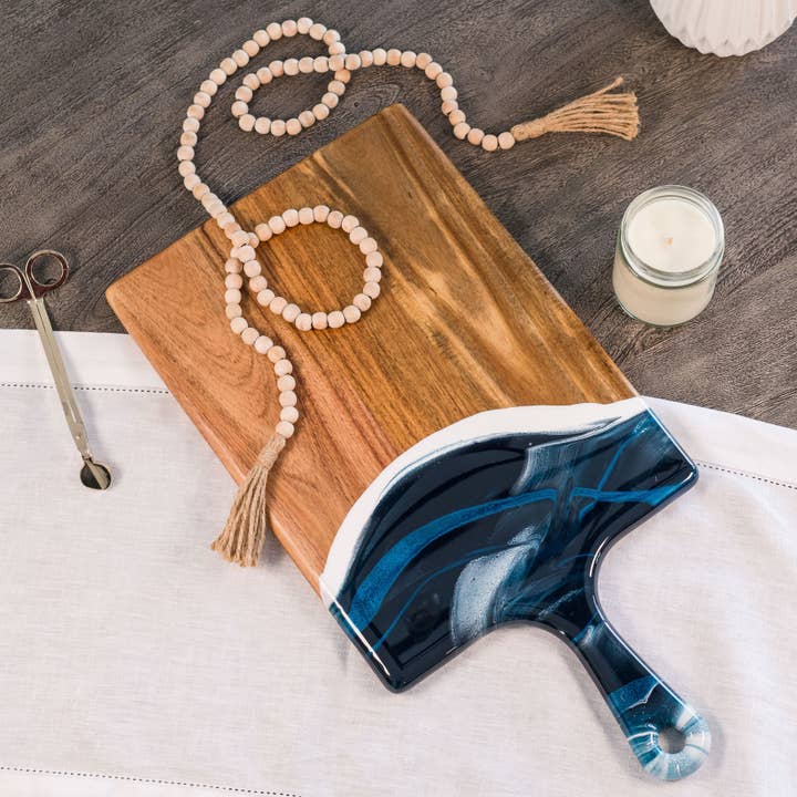 Lynn & Liana Designs - Wholesale Cheese Board - Resin Cheese / Charcuterie Board - Large 10"x20" NO TARIFFS!5