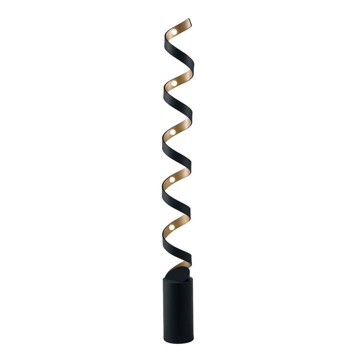 Gruppo F.T - Wholesale Floor Lamp - HELIX aluminum helix floor lamp with finished interior1