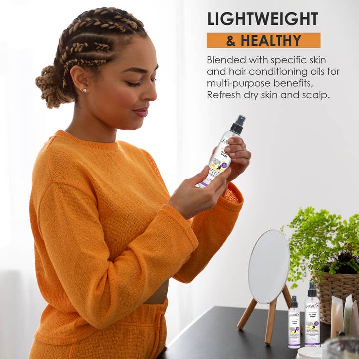 UB BRANDS INC - Vente Huiles pour cheveux - J. Amila Soin Naturel des Cheveux Sans Huile Brillance Huile d'Olive (8oz)4