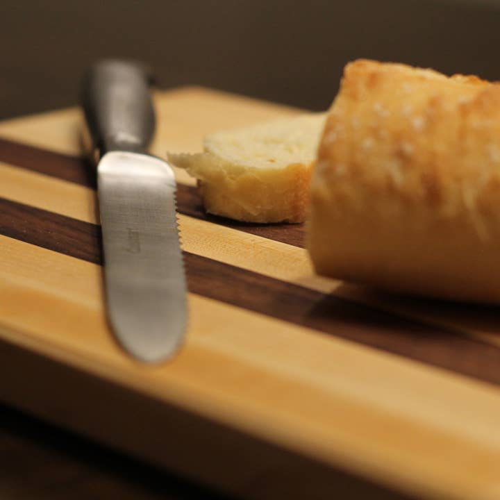 Small Maple/Walnut Cutting Board for wholesale by Creations with passion