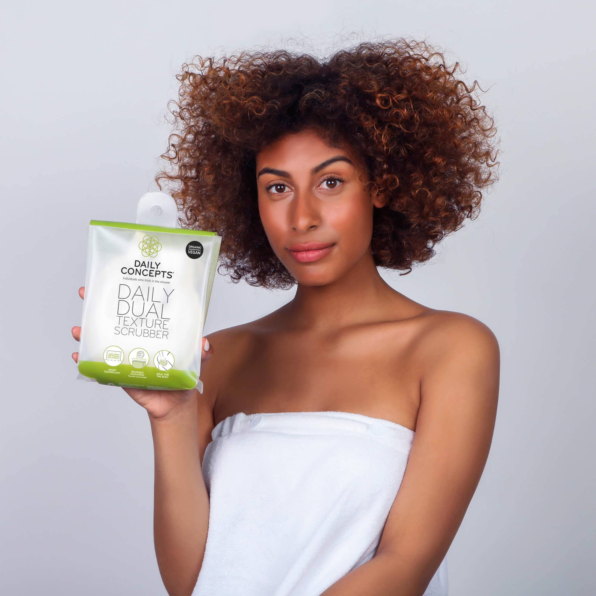 Daily Concepts - Wholesale Bath Pouf/Sponge - Daily Dual Texture Scrubber11