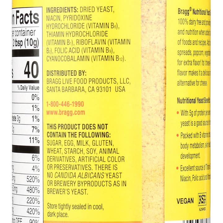 Everyday Supply Co - Wholesale Protein/Superfood Powder - BRAGG YEAST NUTRITIONAL1