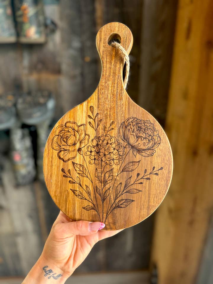 panneau d'accent de fleurs : pivoine gardénia hortensia pour la vente par 309 Artistry