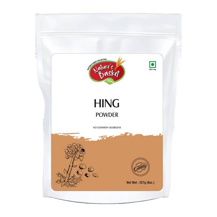 Natures Basket - Wholesale Dried Spice - Nature's Basket Compounded Hing (Ferula asa-foetida) powder - Contains gluten