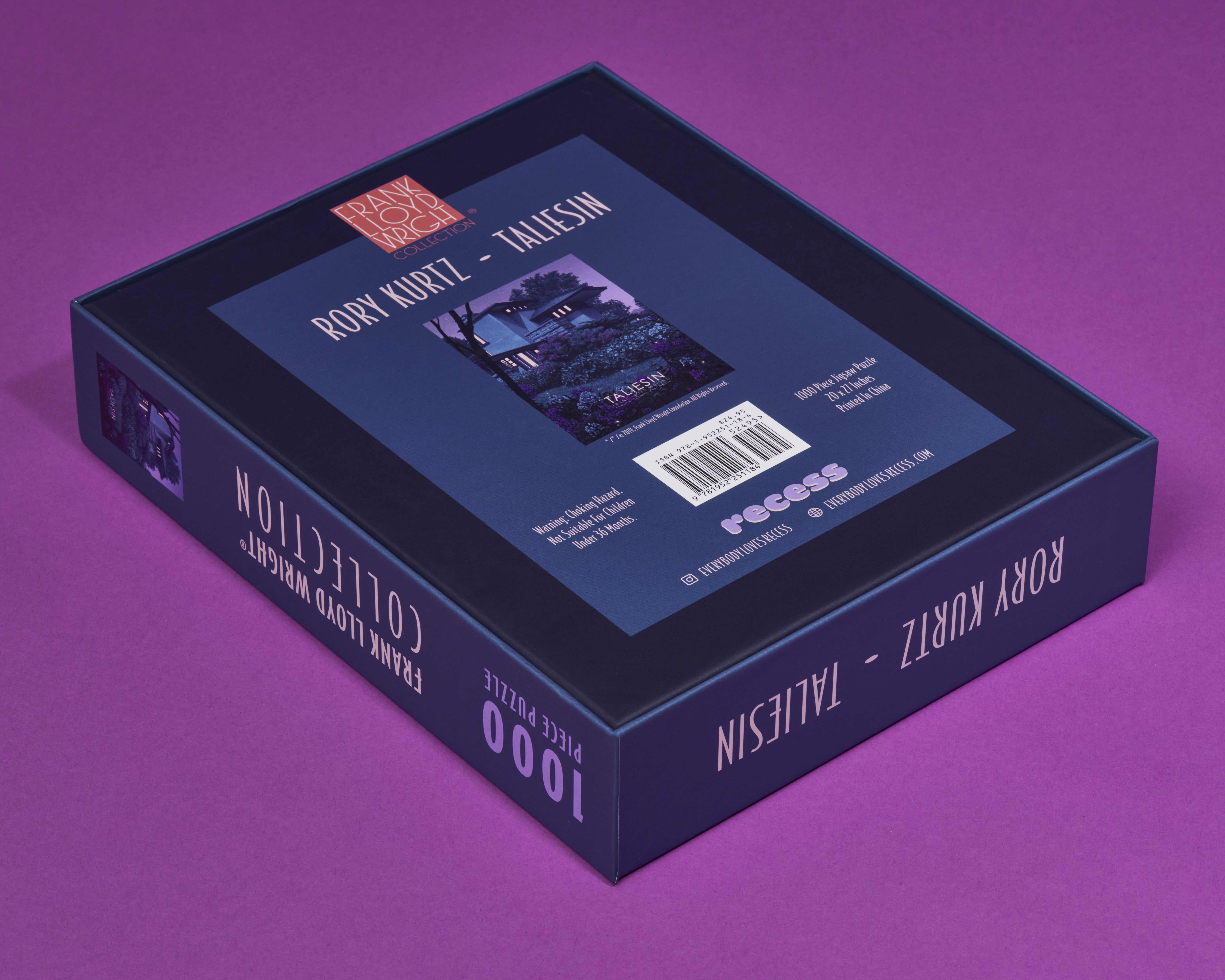 SCB - Wholesale Puzzle - Adult - Frank Lloyd Wright Collection: Taliesin Puzzle4