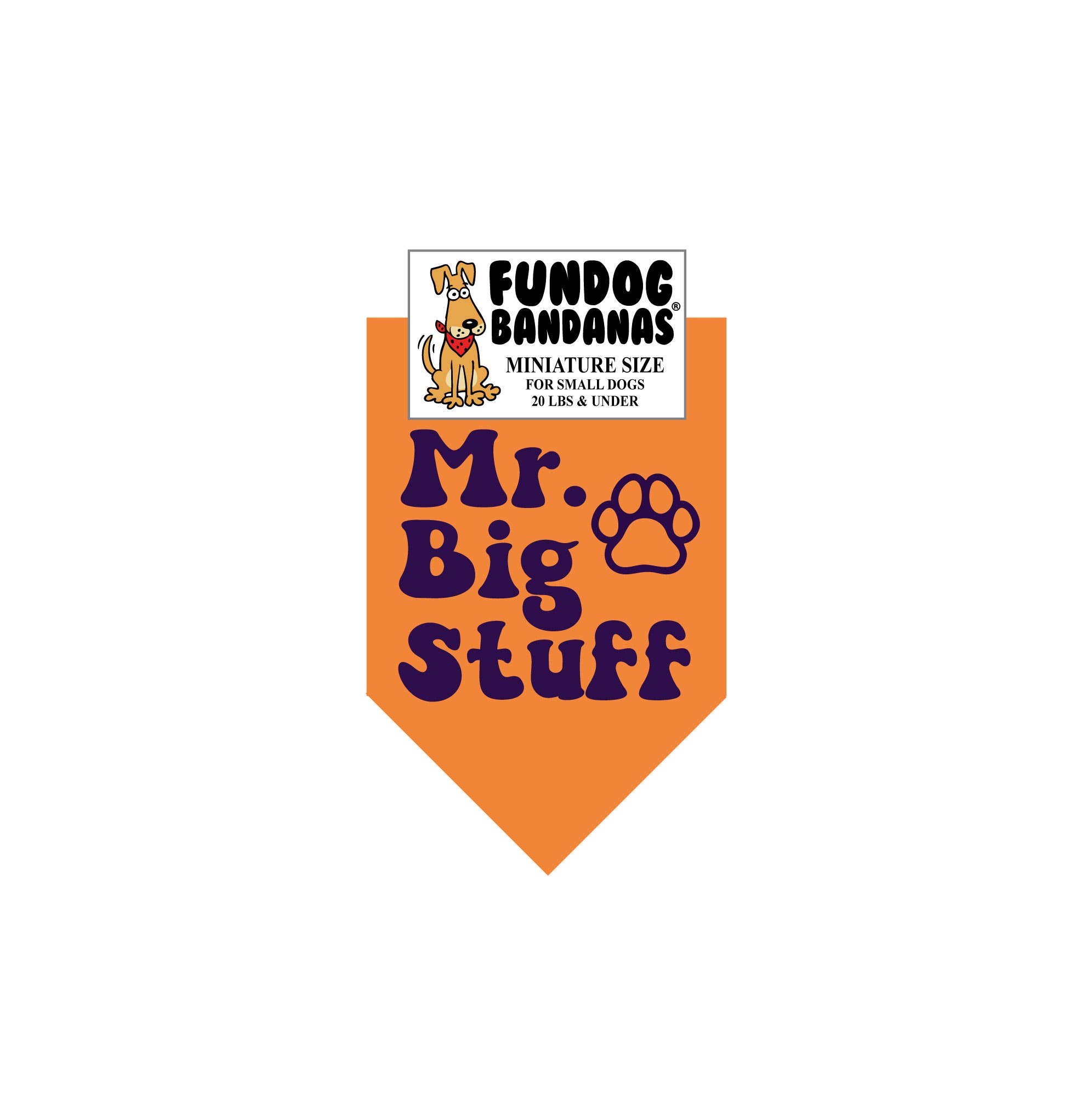 Blandade färger 5-pack - Mr Big Stuff hundhalsduk för wholesale på Faire6