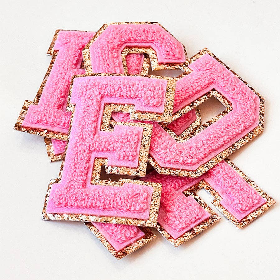 Mimi's Glow Accessories - Wholesale Sticker - Glitter Letters Flamingo (VE3)1