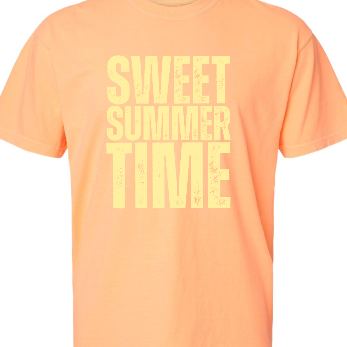 Kiki's Boutique - Wholesale Screen Printed T-Shirt - Women's - Sweet Summer Time Comfort Color Tee1