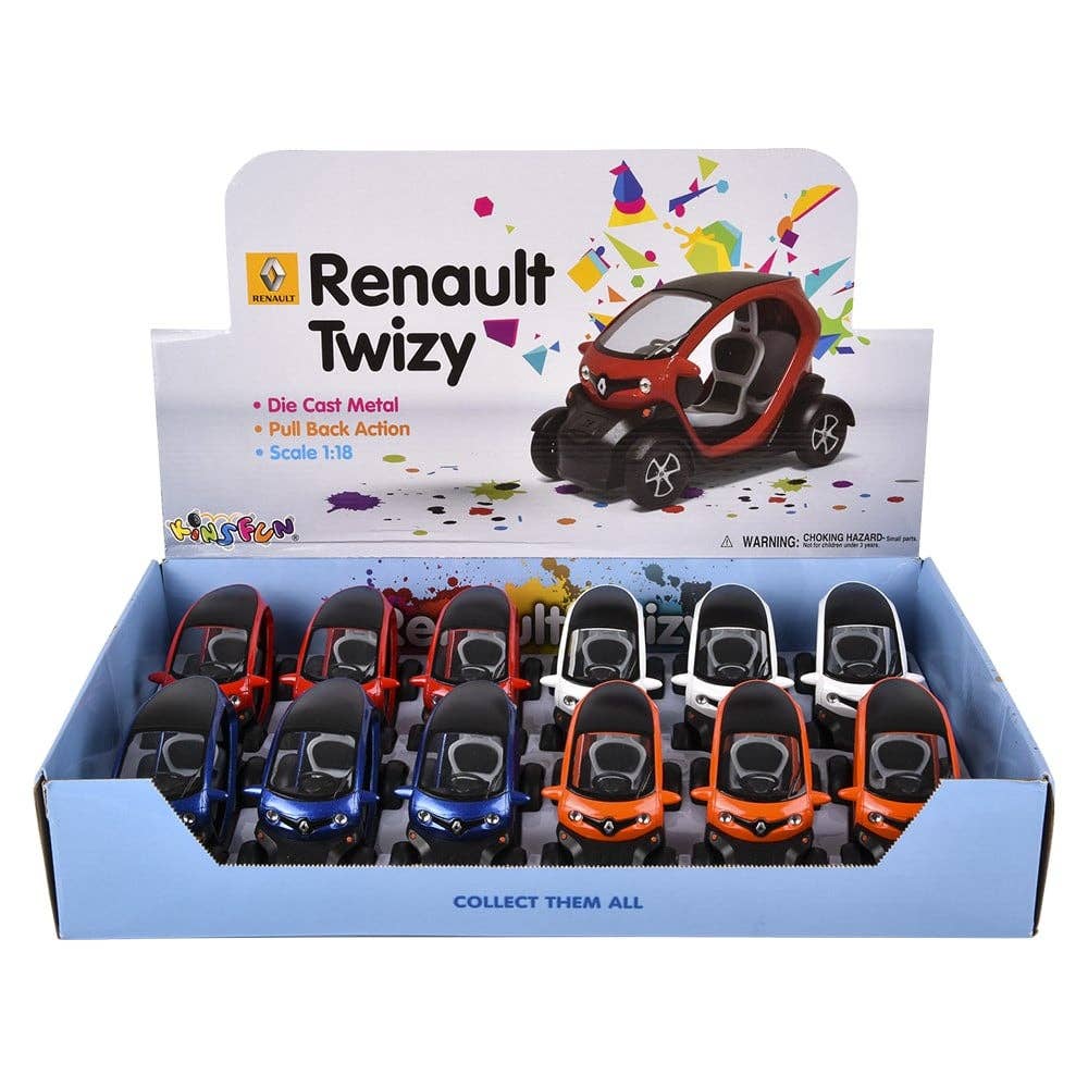La Luna Bella - Toys - Wholesale Toy Car/Truck - Kids - 5" Diecast Pull Back Renault Twizy LLB kids toys6