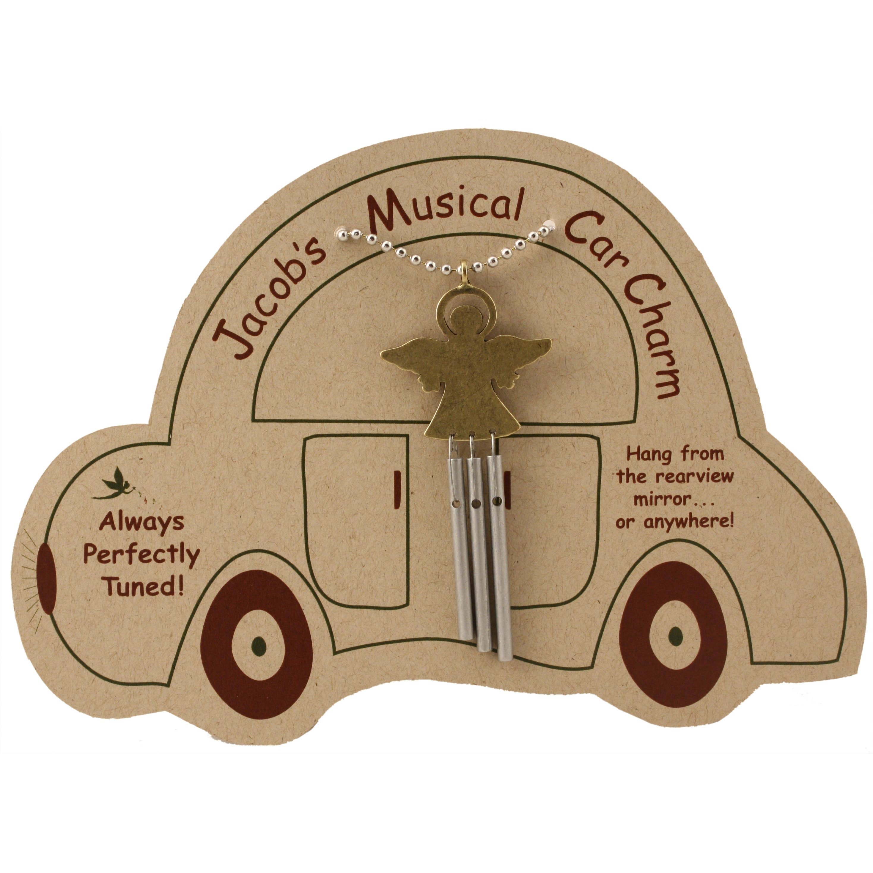 Jacob's Musical Chimes - Venta al por mayor Colgante decorativo para coche - Unisex - Jacob - Carillón musical para coche, diseño de ángel3