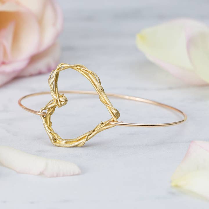 Twig Heart Bracelet for wholesale by Nancy Nelson Jewelry