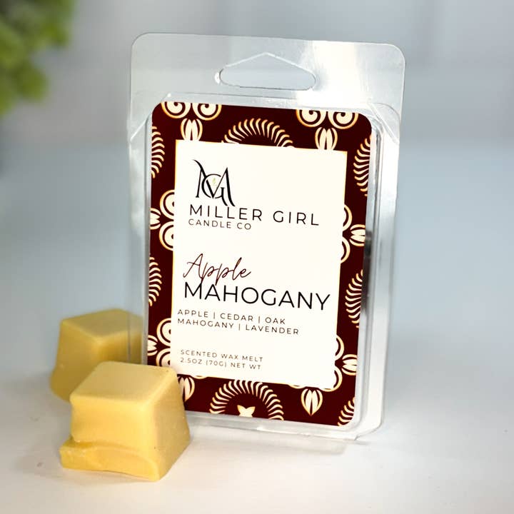 Apple Mahogany | Wax Melts for wholesale by Miller Girl Candle Co