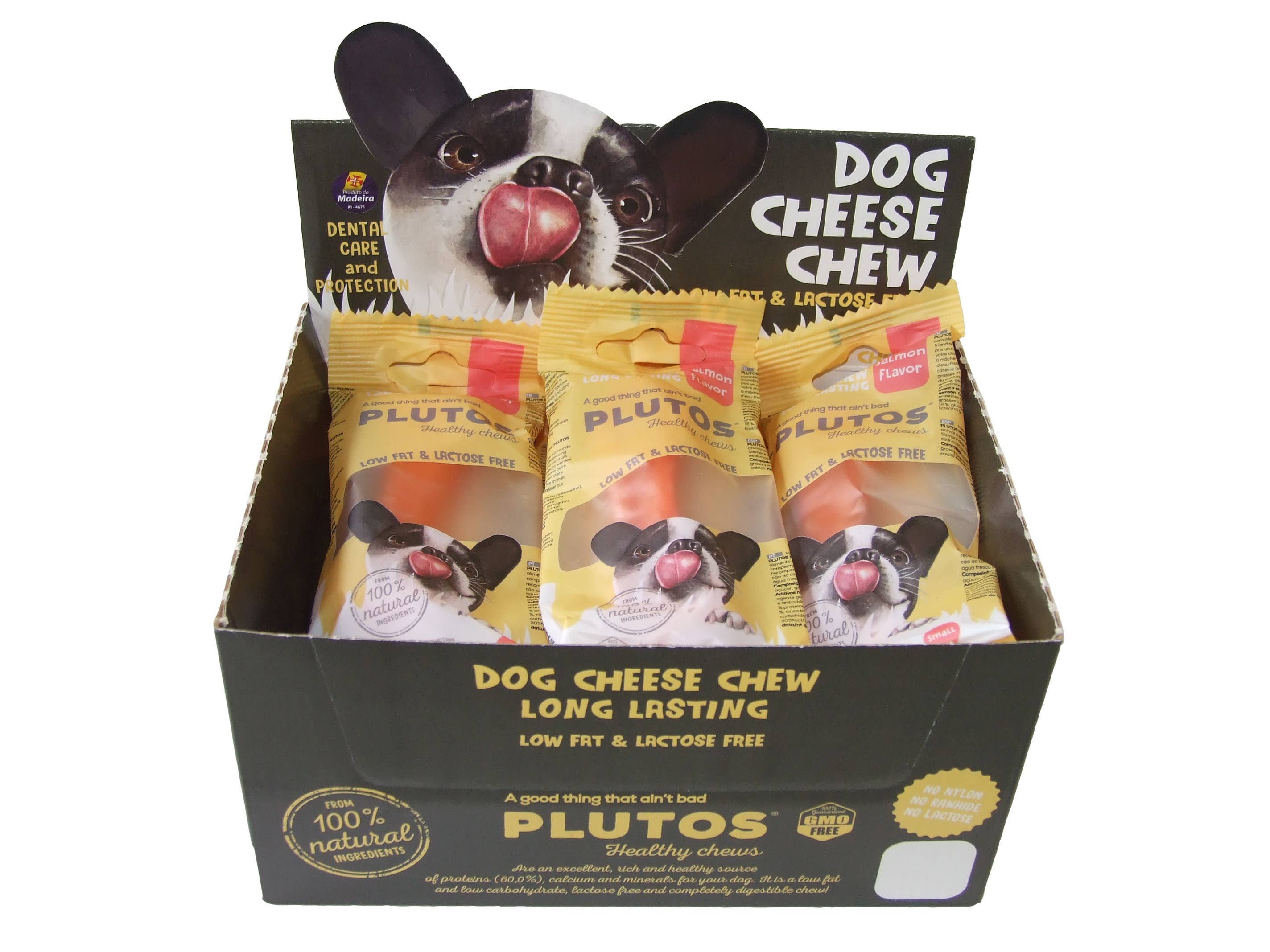 Cernunos - Wholesale Pet Treats - Dog - Plutos chewing bones with cheese3