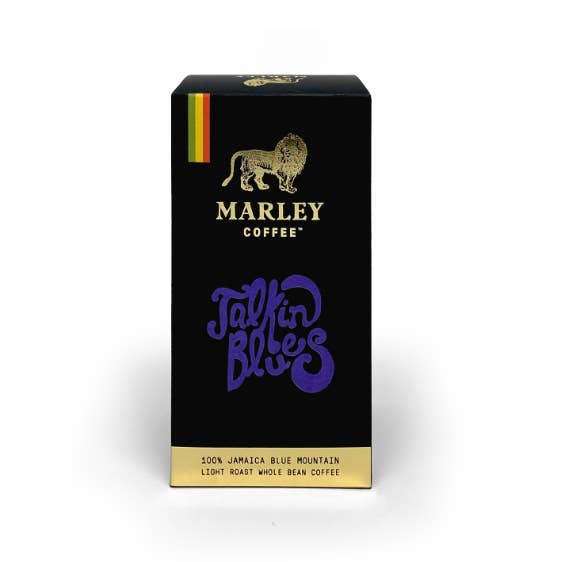Talkin' Blues 100% Jamaica Blue Mountain Coffee - Marley Coffee - Beans & Ground for wholesale by MCEU Limited