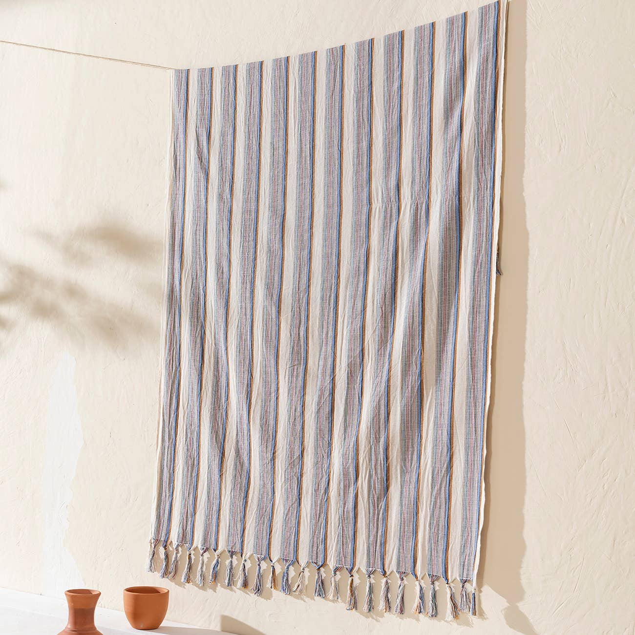 Kikoya – Engroshandel Strandhåndklæde – Badehåndklæder Mellem Vægt Rustik Vintage Følelse Forvasket5