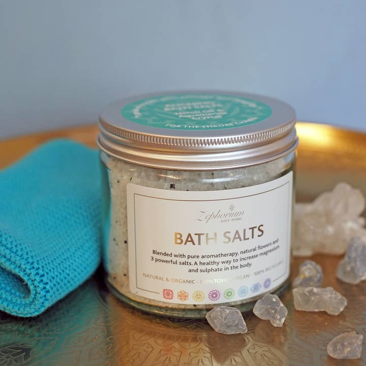 Zephorium Soul Tonic - Wholesale Bath Salts - Aligning Aromatherapy Bath Salts with Neroli Oil2