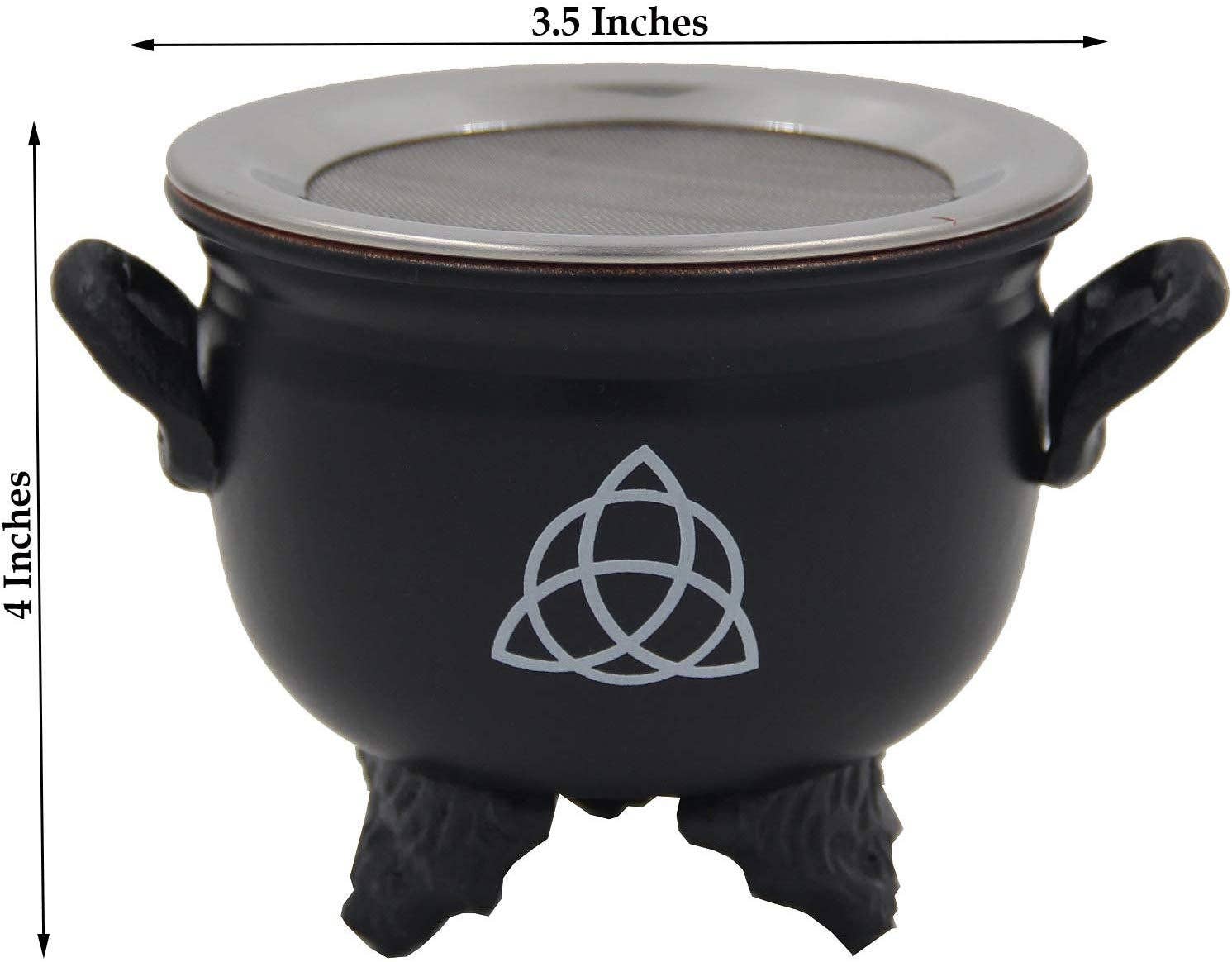 Lungta Imports - Wholesale Incense Holder - Large Metal Charcoal Screen Incense Burner11