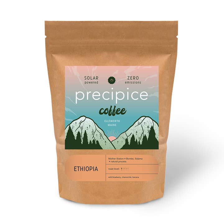 Torréfaction légère au procédé naturel de la station mère d'Éthiopie pour la vente par Precipice Coffee