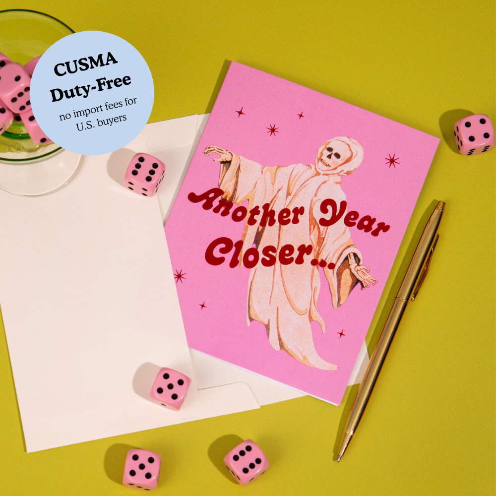 Lucky Goods Paper - Wholesale Birthday Card - Another Year Closer Card – Funny Birthday Greeting0