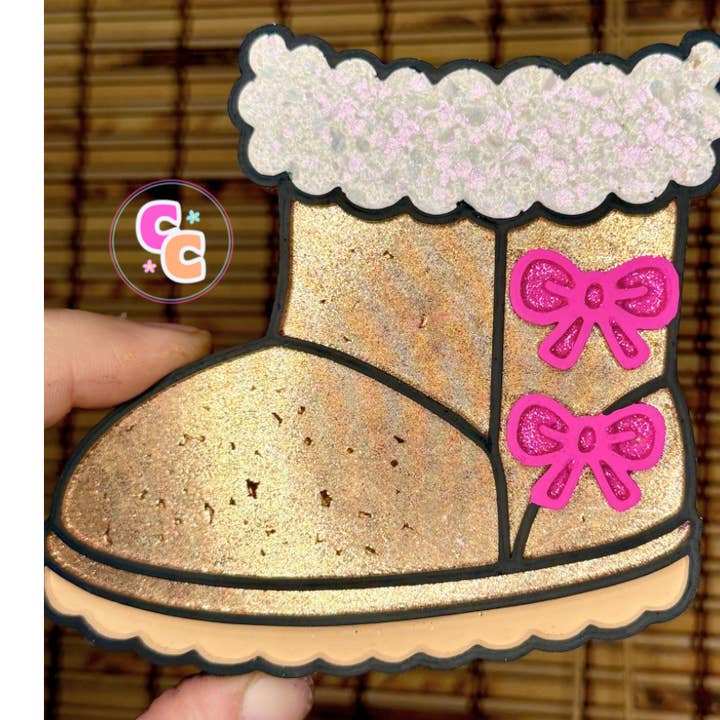 Crafting Cleveland - Wholesale Air Freshener - Winter Boot Freshie | Car Air Freshener | Winter | Cute0