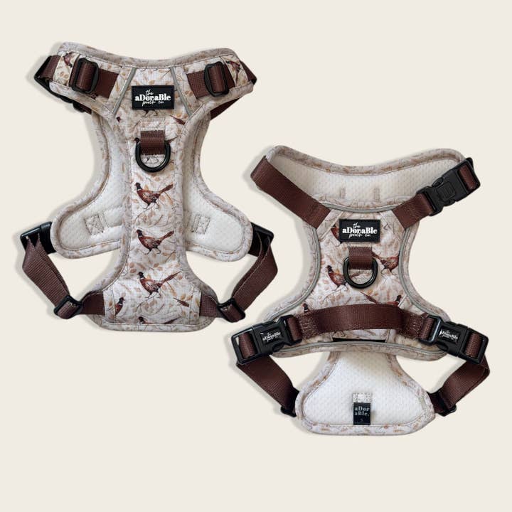 The aDoraBle Pooch Company - Wholesale Pet harness – Dog - Hike & Go™ Harness - Farmland Pheasant