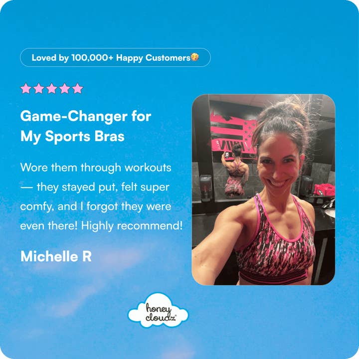 Honey Cloudz - Wholesale Bra Inserts - Women's - Half Moon Classic Bra Inserts8