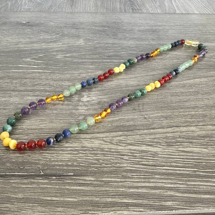 Polerad mjölkchakra baltisk bärnstenshalsband - Begränsad upplaga för wholesale av Baltic Essentials