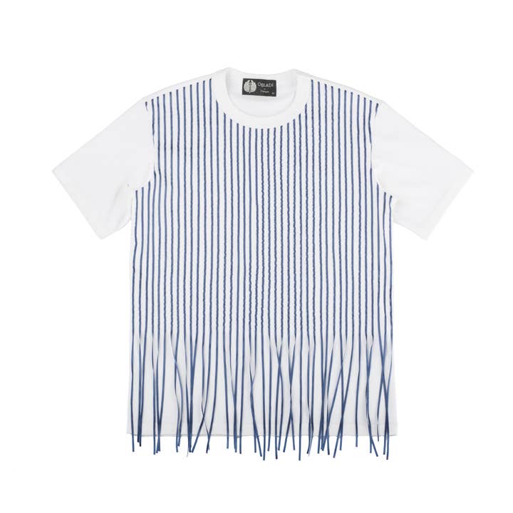 T-shirt à franges pour la vente par OBLADI by D'énigme