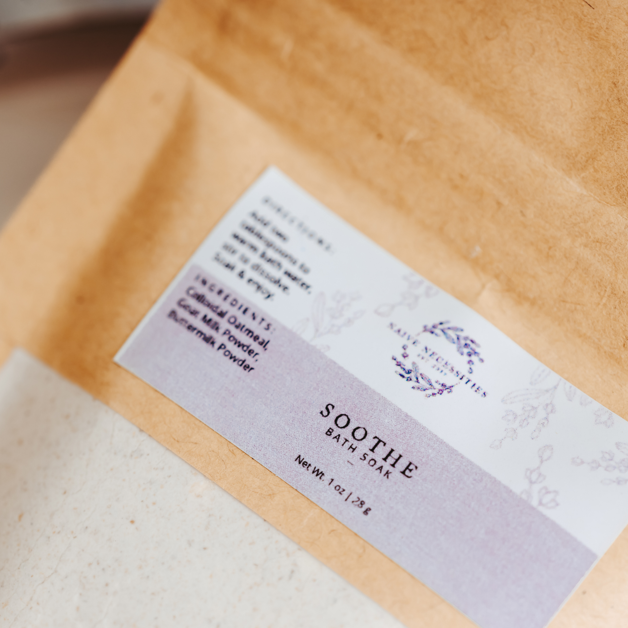 Naive Necessities - Vente Lait de bain - Trempage de bain au lait4