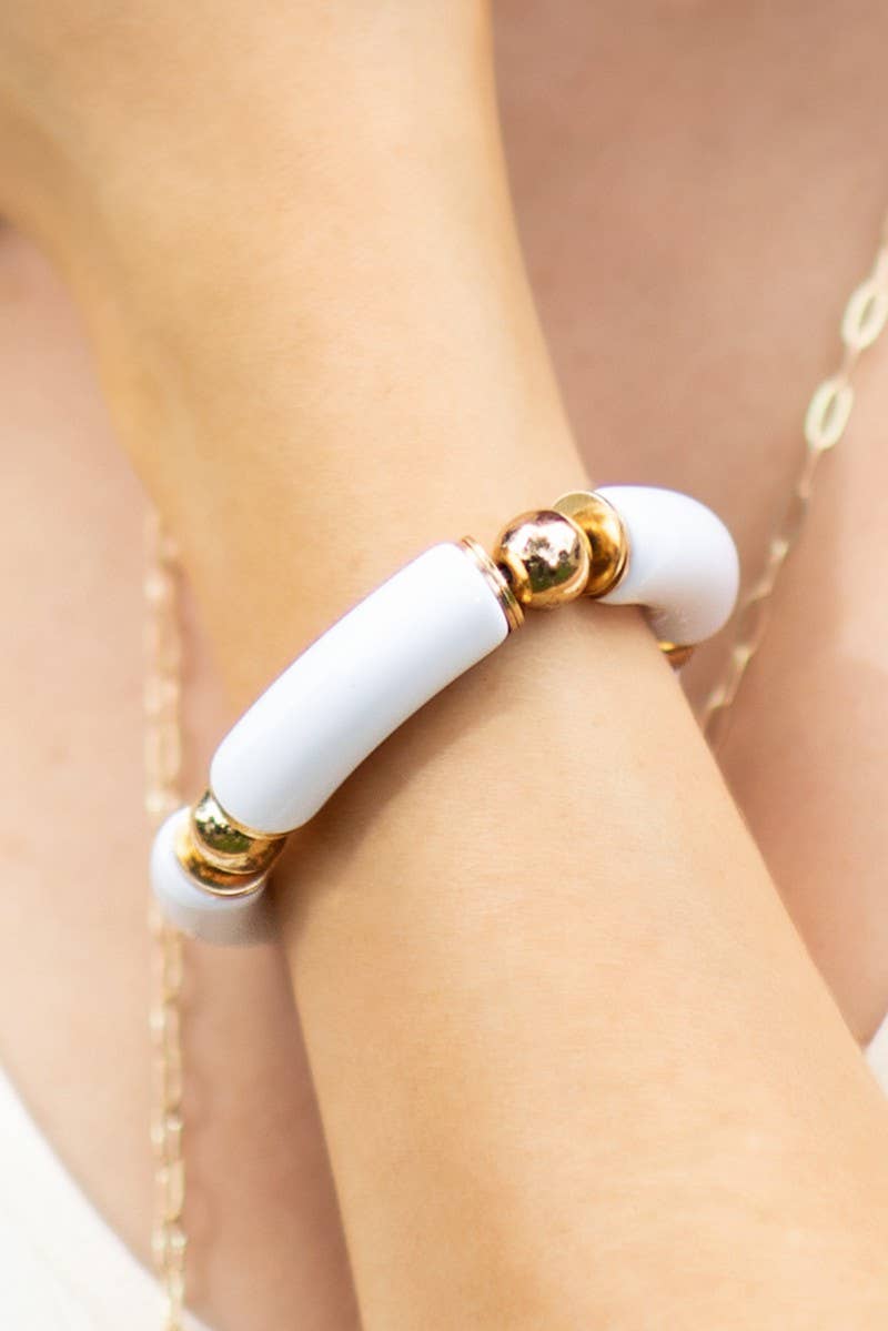 Urbanista - Wholesale Armband met kralen - Hars en Metalen Kralen Armband3