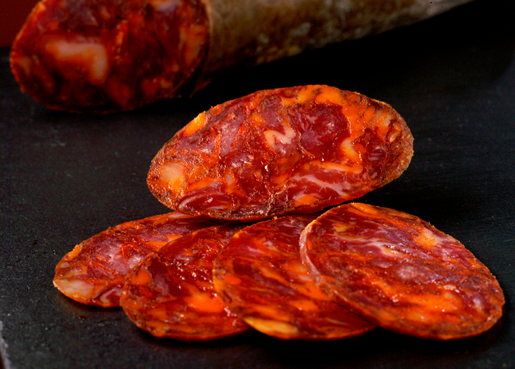 LA JAMOTECA - Wholesale Sausage - Acorn Fed 100% Iberico dry cured Chorizo. USDA Organic1