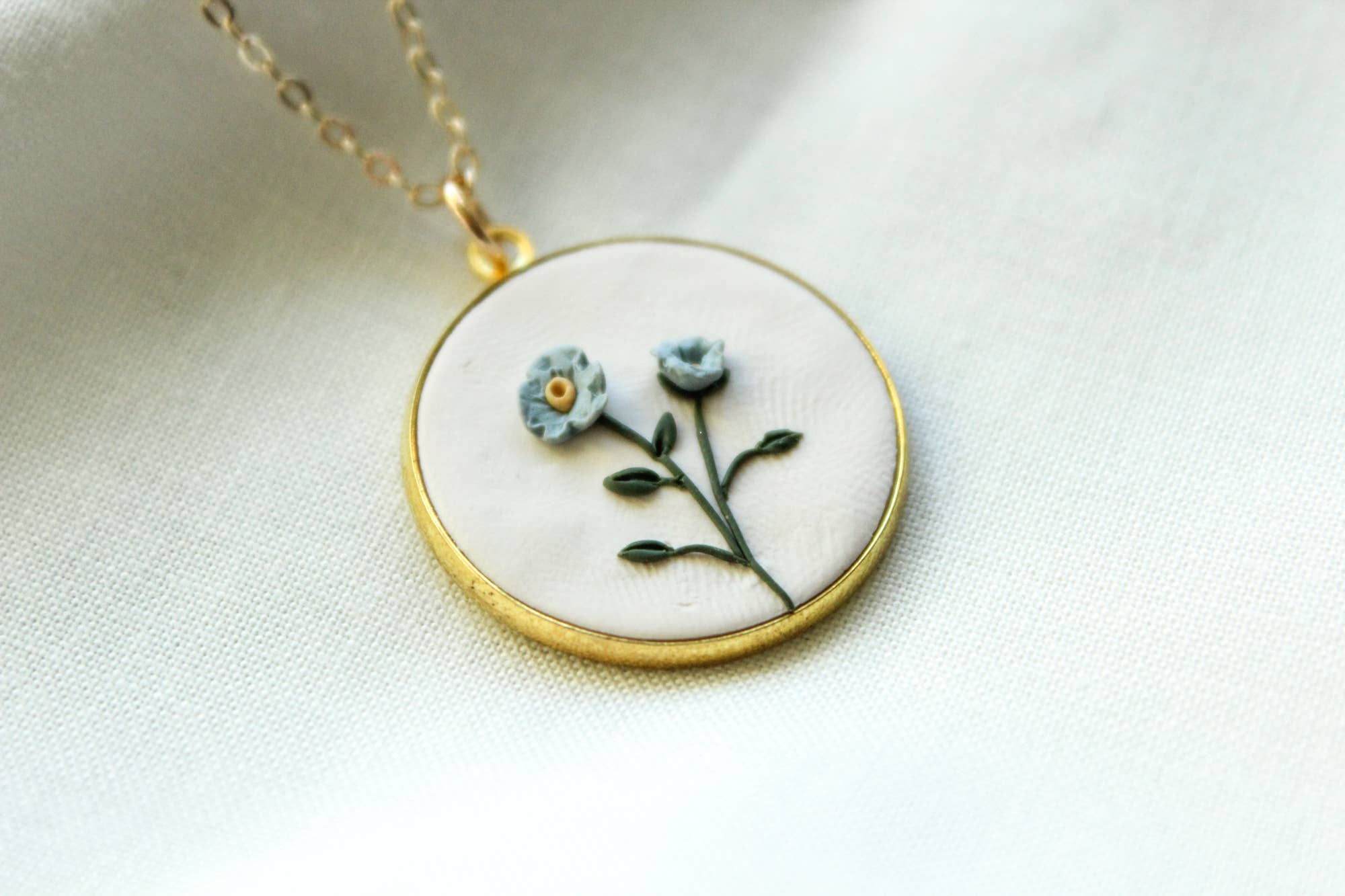 The Watermark Design - Wholesale Jewelry Set -  12 Month Birth Flower Necklace Set8