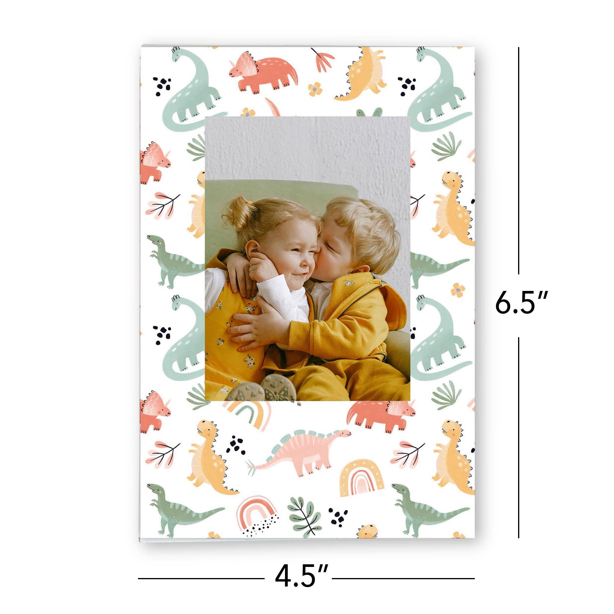 Clairmont & Co - Wholesale Picture Frame - Kids & Baby - Mini Frame-Dinosaur Nursery Pattern5