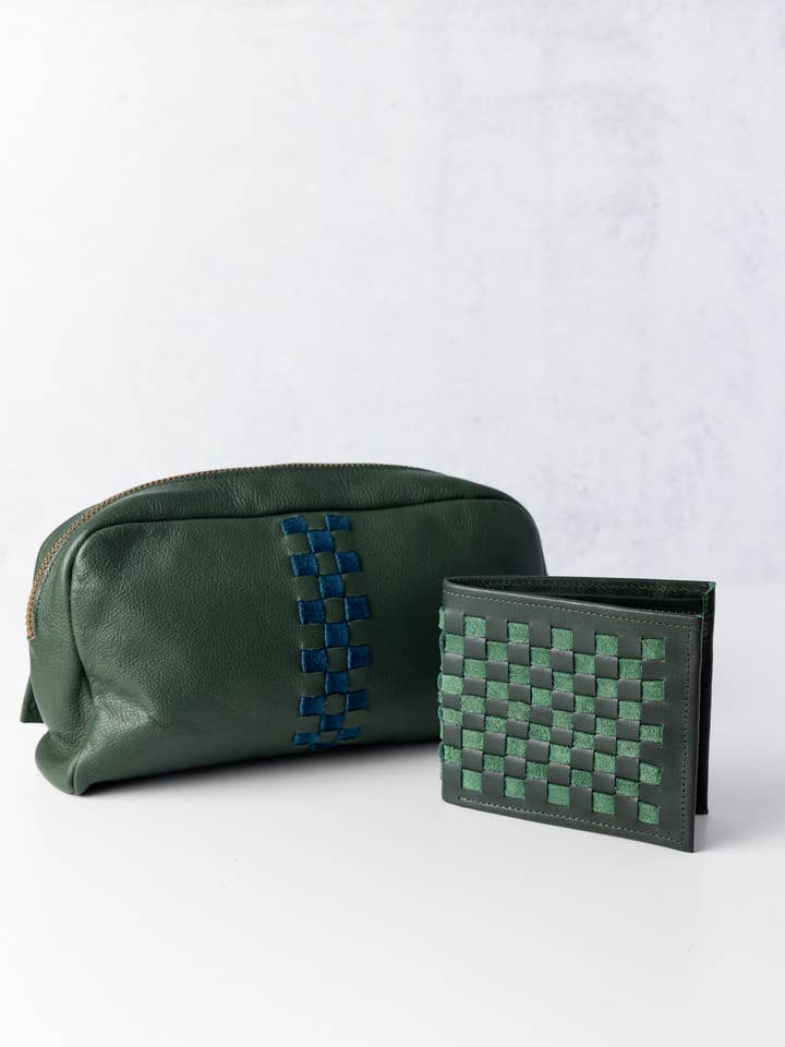 Luxe Leather Essentials Bundle – Wallet + Case for wholesale by DAPH