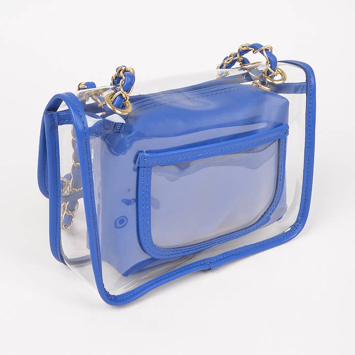3AM BY H&D ACCESSORIES - Wholesale Crossbody Bag - Women's - Transparent Crossbody Bag W/pouch5
