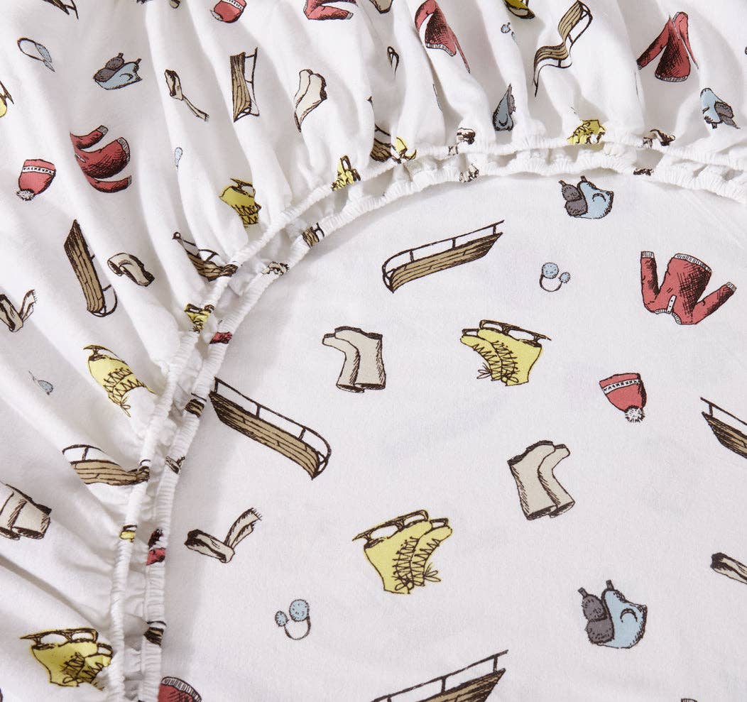 New Season Textile Inc - Wholesale Sheet Set - Flannel Printed Cozy Up Sheet Set2