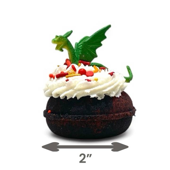 Calla Lily Cosmetics - Wholesale Bath Bomb/Fizz - Dragon Bubbly Donut Bath Bomb3