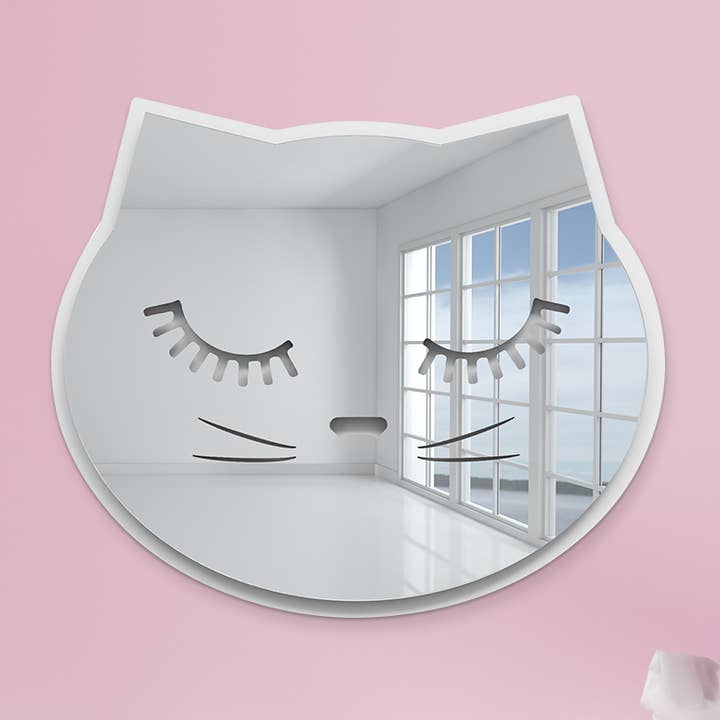 Mirror Cat | Arte acrílico | Decoración mural para venta al por mayor de 4ArtWorks