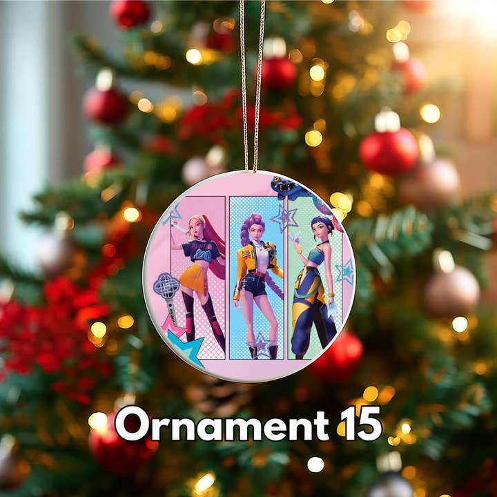 Embrova - Wholesale Ornament - K-POP Demon Hunters Ornament, Christmas Ornaments Decor15