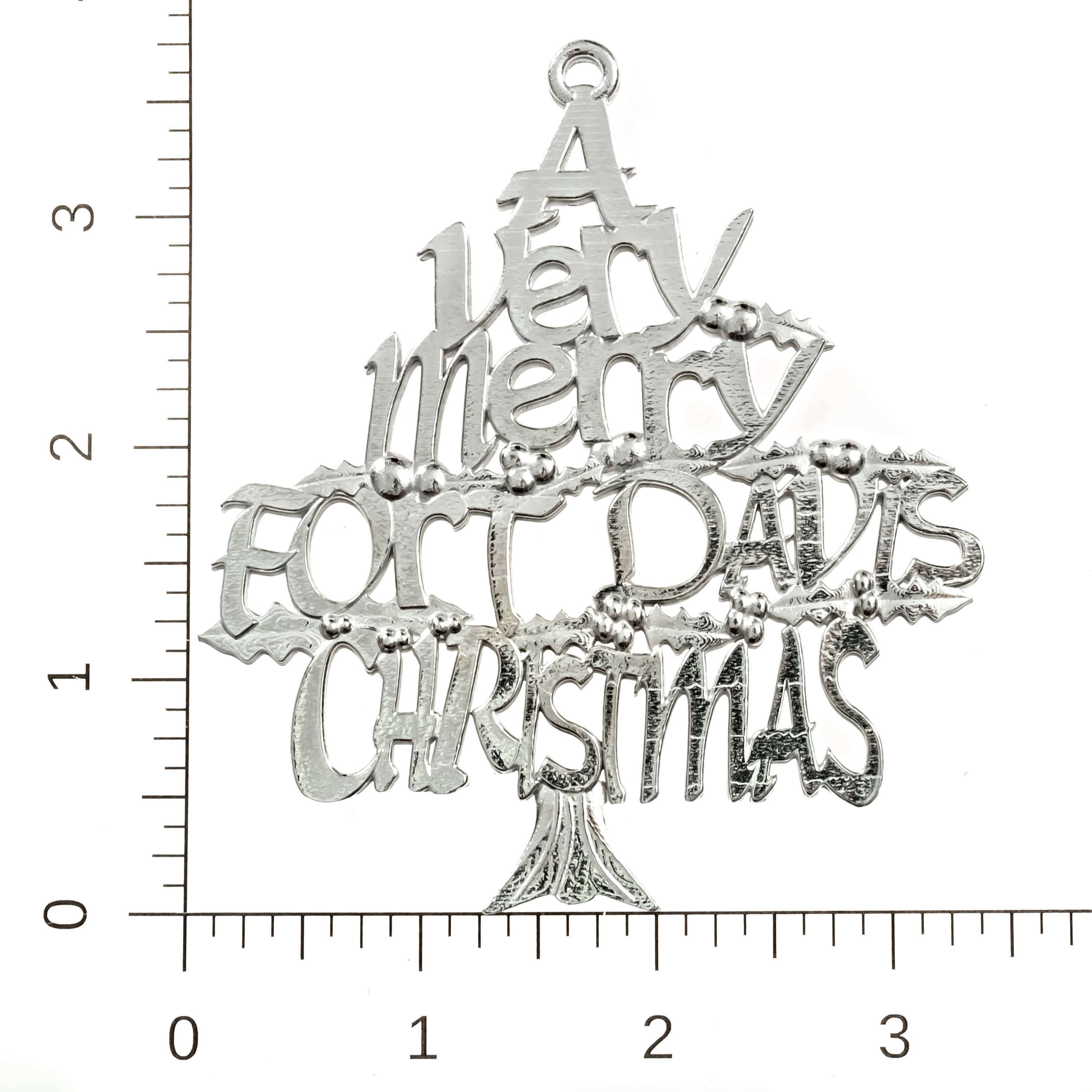 House of Morgan Pewter - Vendita all'ingrosso Decorazione - Un Ornamento di Natale Molto Allegro - Stati e Città44