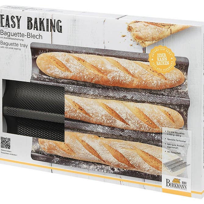 Grey Birkmann Easy Baking Baguette Tray for wholesale on Faire1