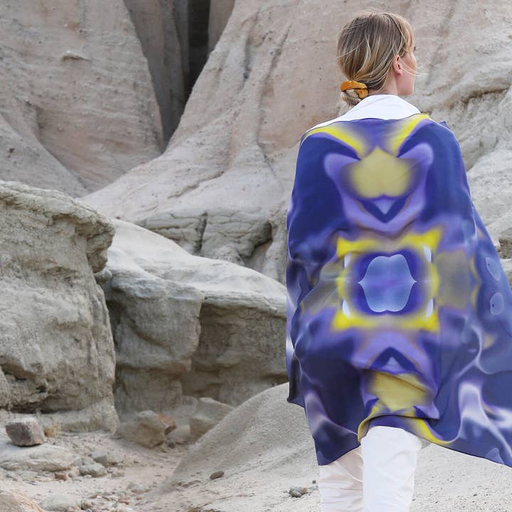 Cachecol Seda WISDOM por atacado de Spiritual Silks