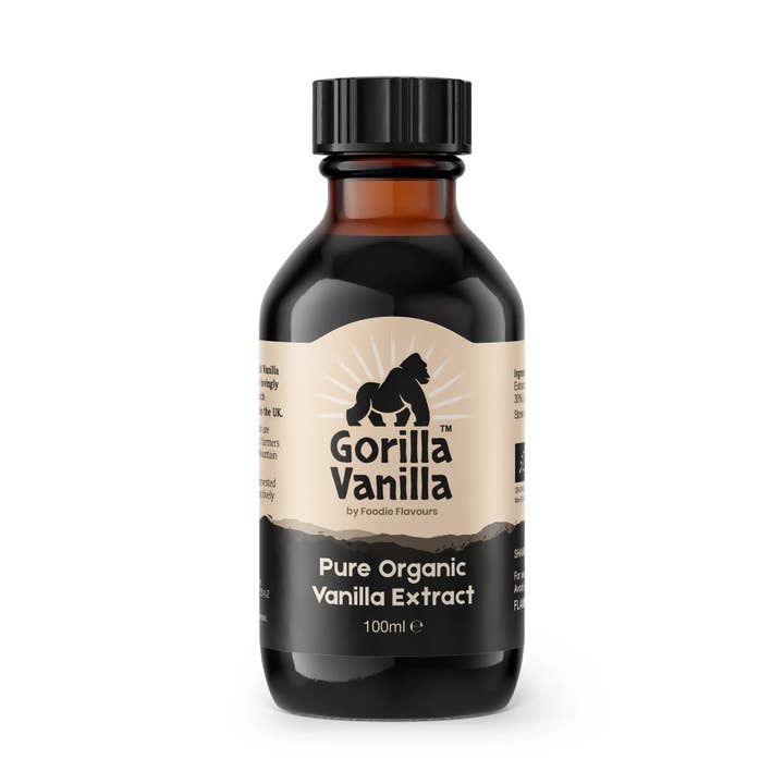 Foodie Flavours - Wholesale Vanille/fruitextract - Gorilla Vanilla - Biologisch vanille-extract 100ml