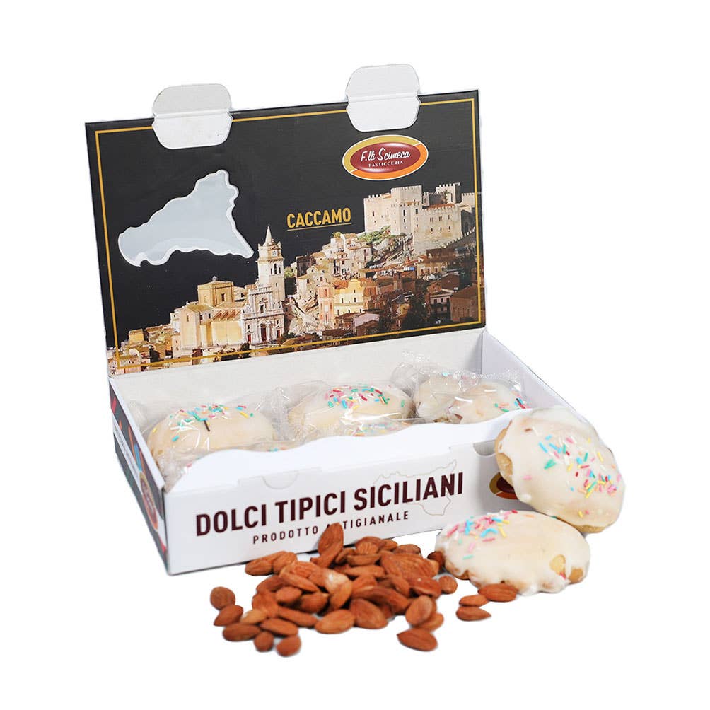 Emporio Sicilia - Vendita all'ingrosso Biscotti - Buccellati di Mandorla con Glassa - Scimeca0
