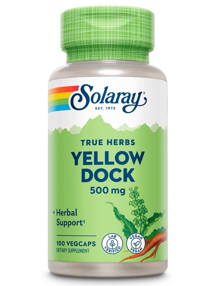 Yellow Dock Root 500mg for wholesale by Solaray